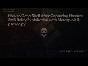 How to Get a Shell After Capturing Hashes: SMB Relay Exploitation with Metasploit & psexec.py