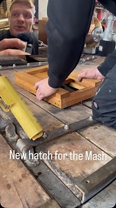 18K views · 766 reactions | New sight hatch for the mash tonne.. #barrel #cooper #whisky #wood #beer #history #fire #question #oak #brewing #ipa #diy #woodworking | Euan Findlay | Facebook