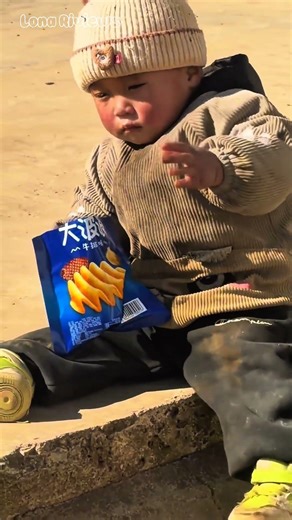 The Poor Baby Falls Asleep