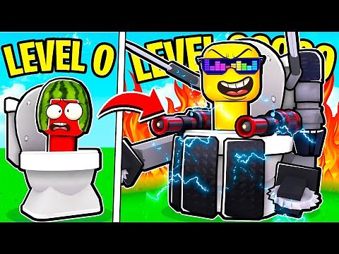 Getting MAX POWER In Skibidi Toilet Simulator