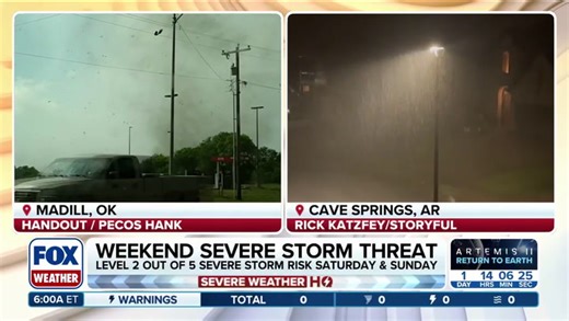 Severe storms threaten millions across Texas, Plains with multi-day threat beginning this weekend