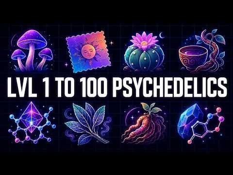 Level 1 to 100 Every Psychedelic Experience Explained Slowly | 2+ Hours of Calm Pharmacology