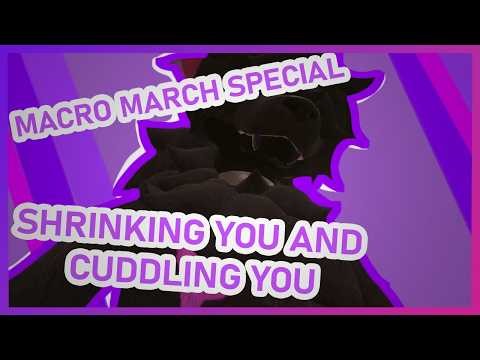 [FURRY ASMR] Shrinking you and cuddling you closely 💗💓