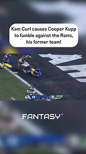 Kam Curl causes Cooper Kupp to fumble against the Rams, his former team! #WPS #TNF #RamsHouse | PhiferFootball