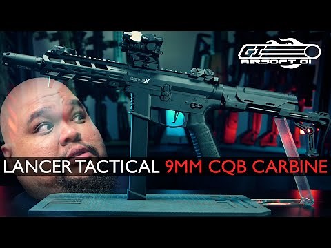 NEW PISTOL CALIBER CARBINE FTW!! - Lancer Tactical LT-35 Gen 2 9mm Battle X PCC | Airsoft GI