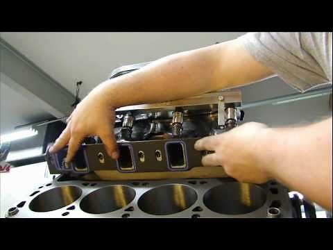 Port Match and Polishing Cylinder Heads