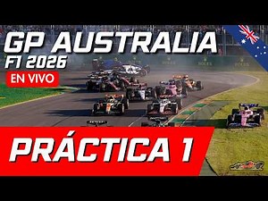 EN VIVO | Práctica 1 GP de Australia 2026 – ¡Checo y Colapinto están de vuelta en la F1! 🇲🇽🇦🇷🔥 #f1