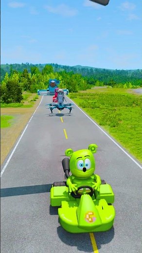 Weird Cars & Funny Stunts VS GIANT Spinning Hammer Trap Crush! – BeamNG.Drive