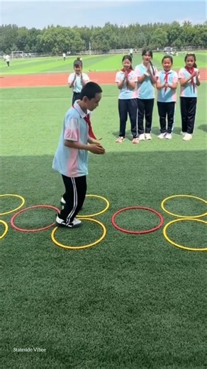 Agility Ring Drills for Kids | Hopscotch Speed and Balance Test #shorts #entertainment