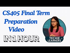 CS405 (Database Programming Using Oracle 11g) Final Term Full Preparation in 1 hour