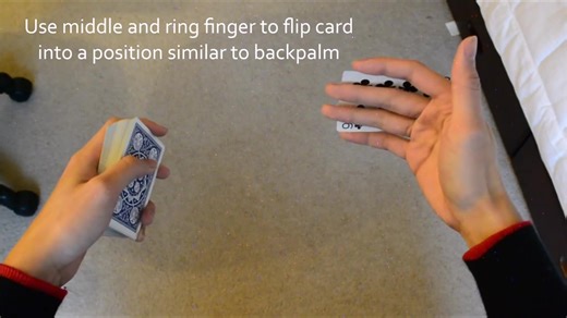 教学：一个有趣的花式回旋飞牌动作