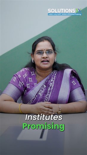 Solutions3X on Instagram: "Stop memorizing, start mastering. Medical coding isn’t just a school exam; it’s a high-stakes healthcare career. While other institutes promise shortcuts, we focus on the skills that actually get you through the CPC exam on the first try. Ready to build a real career in medical coding? 🌐 www.solutions3x.net 📞 Call us: +91 78932 34949 📧 Email: info@solutions3x.net #MedicalCoding #CPCPassRate #Solutions3X #HealthcareCareers #CPCExam #CareerGrowth"