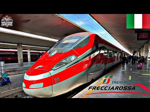TRAIN TRIP REPORT | Italian High-Speed Train! | Venice - Florence | Trenitalia "FRECCIAROSSA 1000"