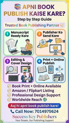 book publish kese kare @Successkeypublishers