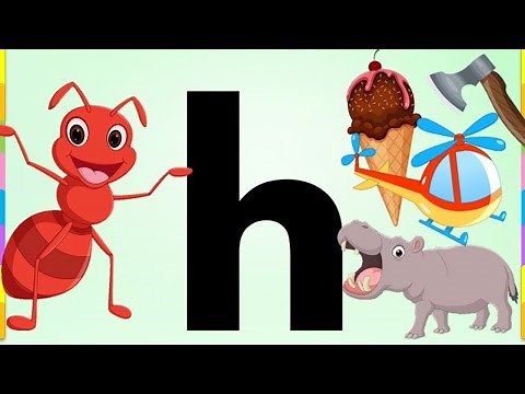 La letra H | Aprende a leer y escribir