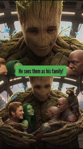 Groot Origin: IAM GROOT! 🌳 #mcu