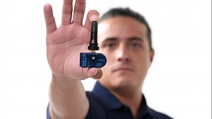 MORESENSOR Compact PRO Series 433MHz TPMS Tire Pressure Sensor | Preprogrammed for Select 50+ American Brand Models | Replacement for 68313387AB | Clamp-in | KX-S026