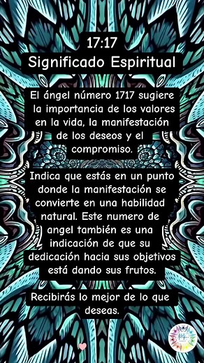 Significado Espiritual del Número 1717
