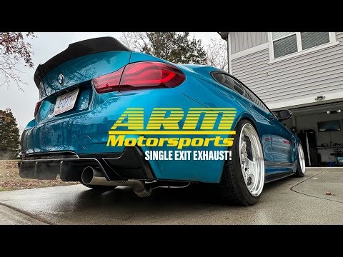ARM MOTORSPORT SINGLE EXIT EXHAUST