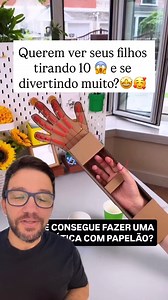 1M views · 10K reactions | 朗 Quer ver ser filhos tirando 10 e se divertindo muito, olha isso que legal um braço robotico feito de papelao, canudinho e barbante. Facinho de fazer e de montar e incrivel de ver em movimento. Essas ideias despertam muita criatividade, coordenacao motora, raciocinio despertando futuros brilhantes. #escola #professor #ensino #diversao #Criatividade #filhos | Faz com Fe | Facebook