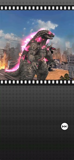 Evo Godzilla vs Godzilla 2000: Godzilla tanks Godzilla 2000 #godzilla #godzillabattleline #kaiju