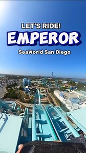 Let's ride Emporer at SeaWorld San Deigo! Be the penguin!!! #rollercoaster #themepark #amusementpark #travel | Theme Park Review