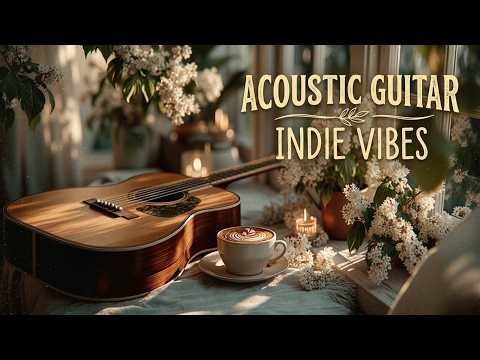 Guitar Acoustic Indie Vibes ~ Peaceful Morning Chill & Coffee