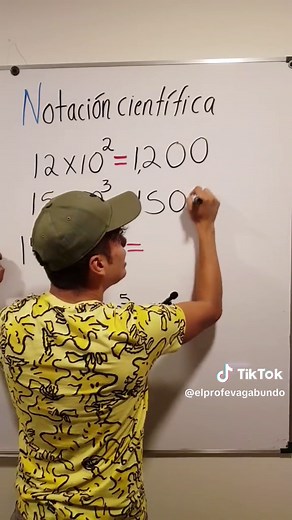 Notación Científica en Matemáticas - Ejemplos y Explicación
