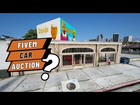 Fivem Car Auction Interior & map for fivem mlo | GTA V