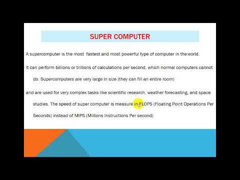 4. Classification of Computer System