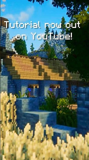 Medieval Farm House Tutorial up on my channel now! | Minecraft