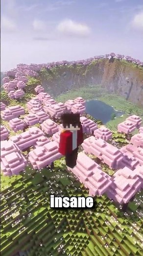 The PERFECT Minecraft Cherry Blossom Seed.. 🌸