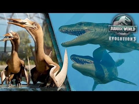 NEW BABIES AND GAMEPLAY FIRST LOOK! - Jurassic World Evolution 3