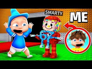 Playing as a HELPFUL BRAINROT to Surprise my Little Brother!