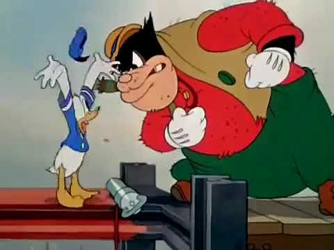 Donald Duck - The Riveter (1940) (with Original RKO titles)