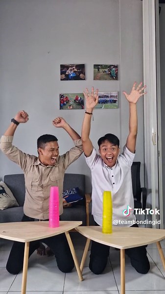 Fun Games #34 | glass pyramid menyusun dulu, udah itu beresin lagi ya, gelasnya mau dipake lagi sama si ibu😜 games penuh dengan kecepatan dan penetrasi tingkat tinggi☺️ #piramidgelas #games #fyp #fun #games #funteam #teambonding #teambuilding #playgame #teambuilding #playgame #fungames