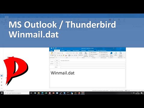 Outlook, Office 365, Thunderbird : Winmail.dat und/oder zerhacktes Layout