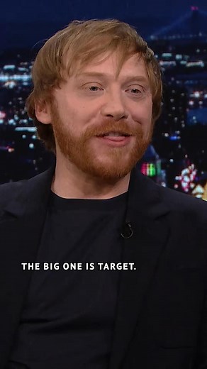 #RupertGrint built a mini @target play store for his 2-year-old daughter. 😂 #FallonTonight_2308 | Celina Mike