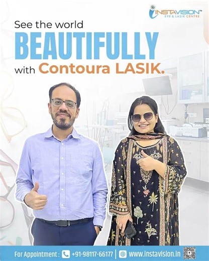 Transforming vision with precision! Another successful case of Contoura Vision LASIK surgery