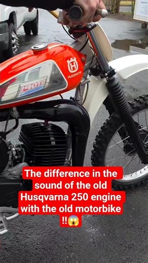 ENGINE HUSQVARNA 250 OLD SOUND CHECK ‼️😱