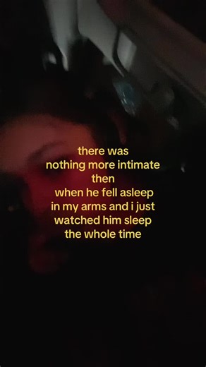 Intimate Moments: Watching Him Sleep