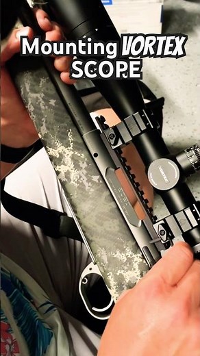 Mounting a Vortex Scope the “right way” 😂 #vortex #scope #viral #shorts