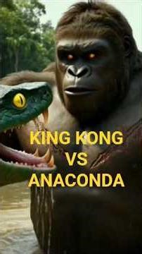king Kong vs anaconda trending latest action movie #actionshorts #action