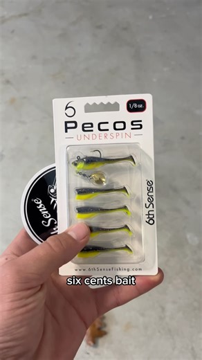 Trying 6th sense Pecos Underspin with only 30 mins of time to fish#fishing #crappie