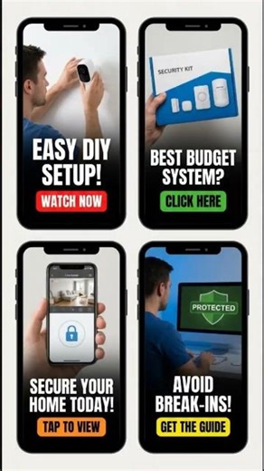 Security System Installation That Doesn't Require a Pro #diy #tutorial