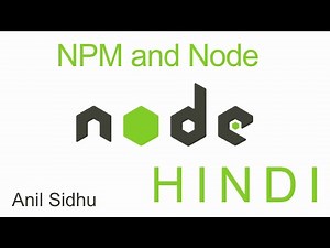 Node js tutorial in Hindi #9 NPM (node package manager )
