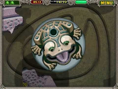 Zuma (Zuma Deluxe) Gameplay - Level 1-4