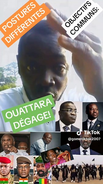 Ouattara Dégage : Objectifs Communs et Postures Différentes