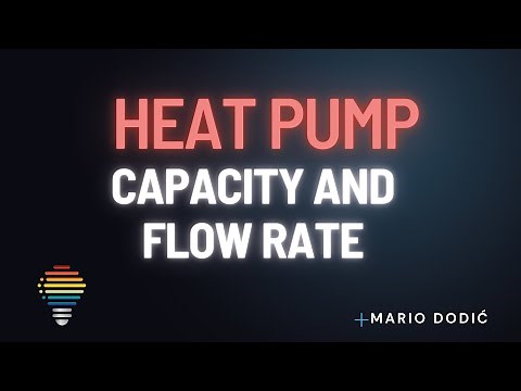 How to Calculate Heat Pump Capacity & Flow rate | Quick Formula Explained