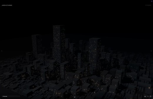 Three.js WebGPU Noir Cityscape - find myself completely rethinking implementation when using the WebGPU renderer.#threejs #indiedev #gamedev #webdev #javascript #typescript #3D #webgpu